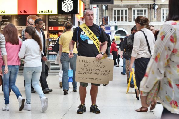 The Passage Helps The Homeless via Guerrilla Marketing Guerrilla Marketing