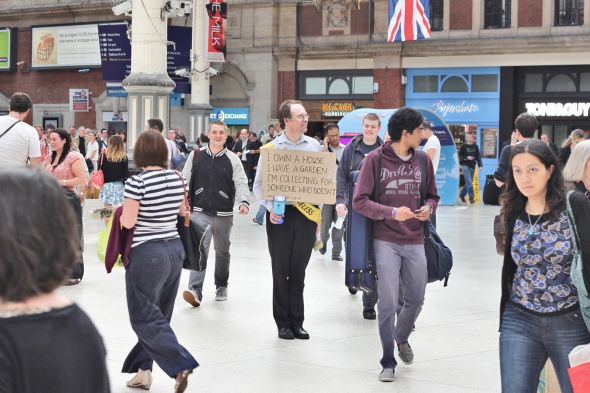 The Passage Helps The Homeless via Guerrilla Marketing Guerrilla Marketing