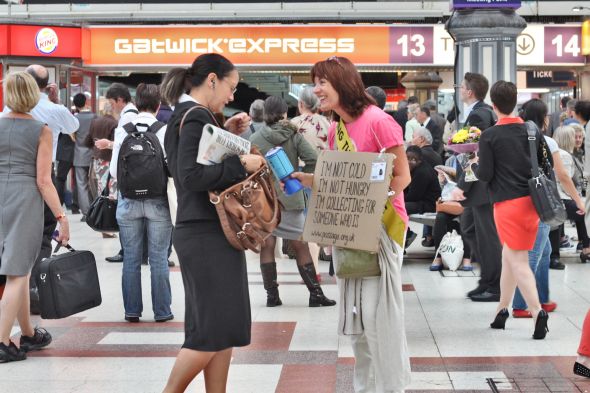 The Passage Helps The Homeless via Guerrilla Marketing Guerrilla Marketing